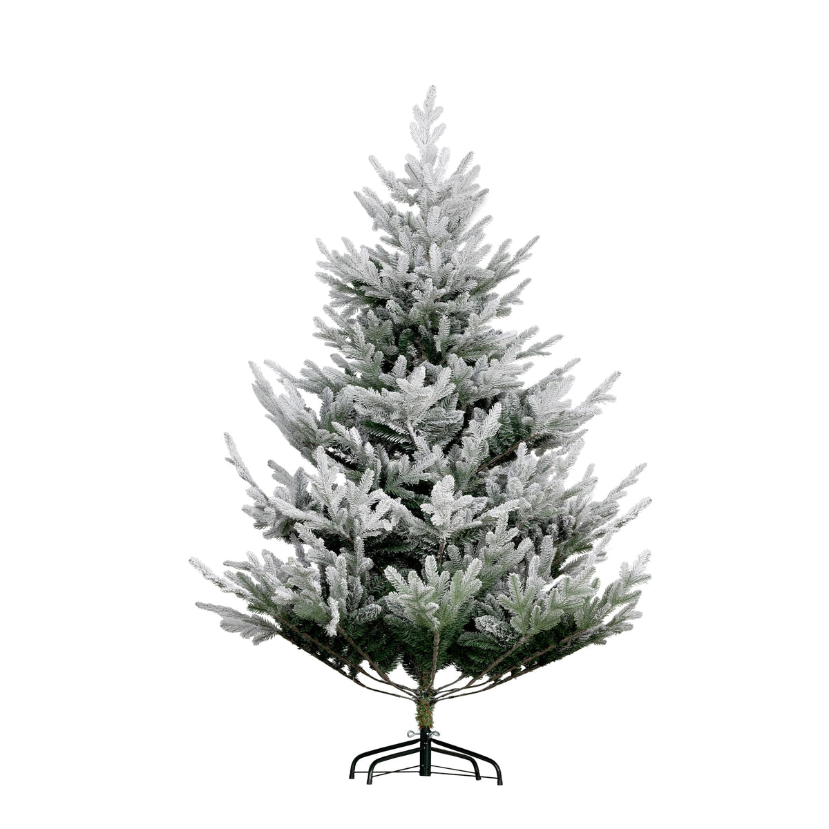 HOMCOM 7.5 Foot Artificial Christmas Tree, Nordic Pine, Green
