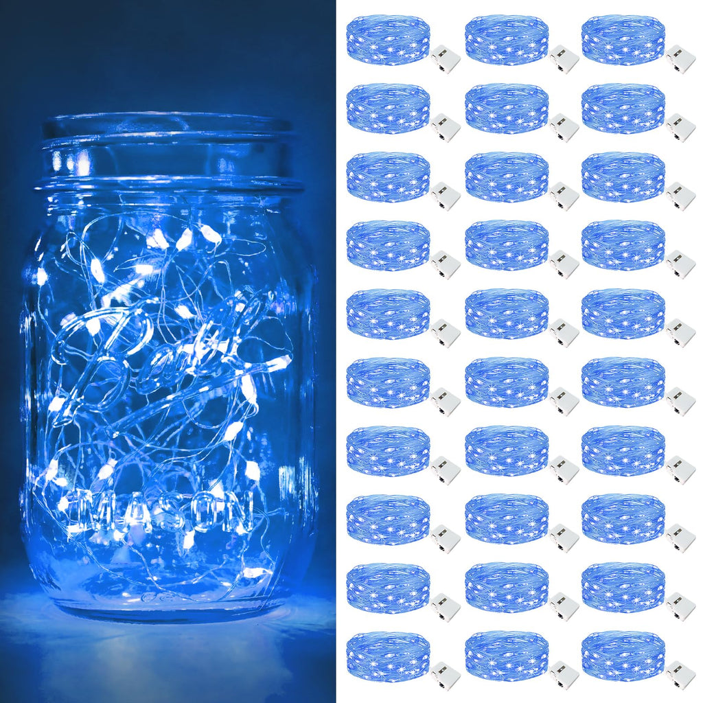 btfarm 30 Pack Fairy Lights Battery Operated Twinkle Lights with 3 Modes