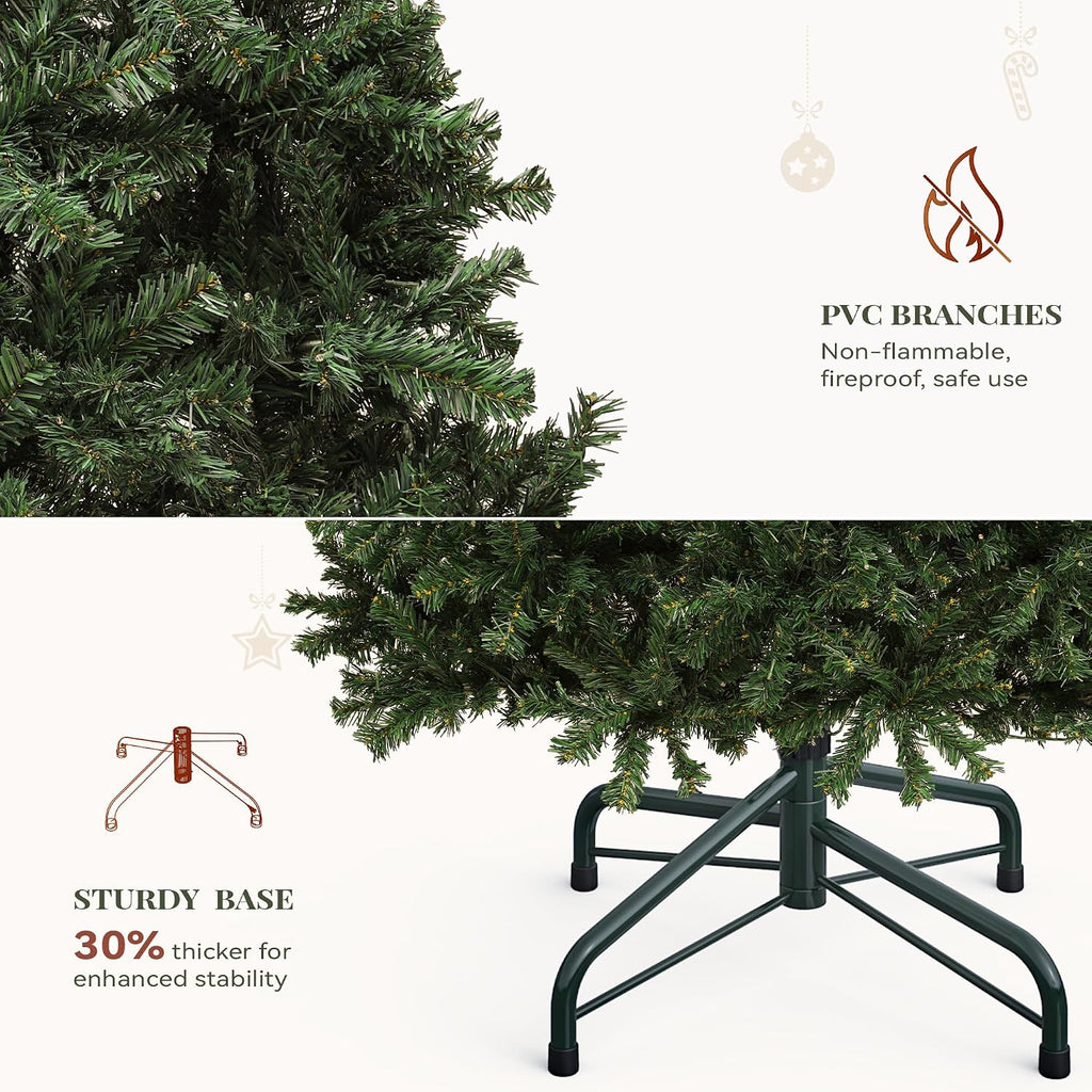YITAHOME Prelit Green Christmas Tree 6ft with Remote