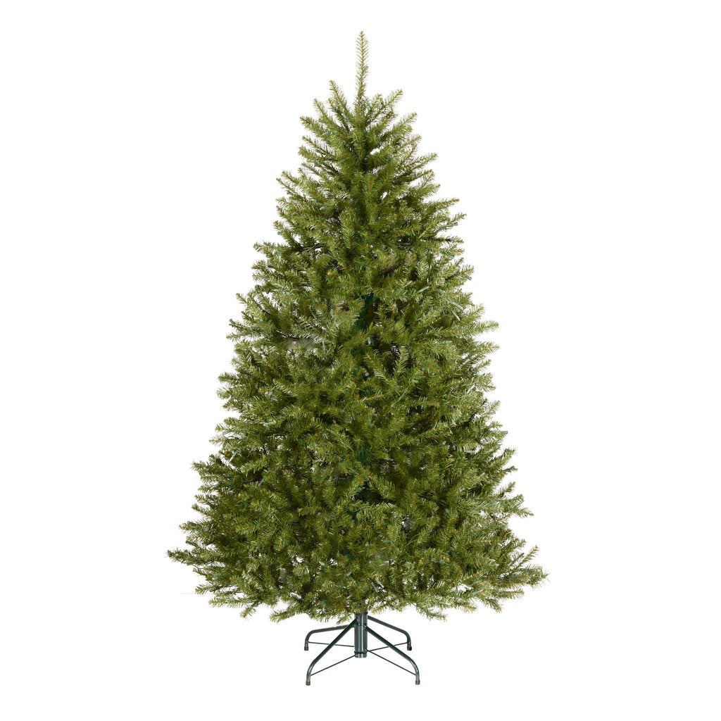 National Tree Company 7ft Pre-Lit Dunhill Fir Artificial Christmas Tree