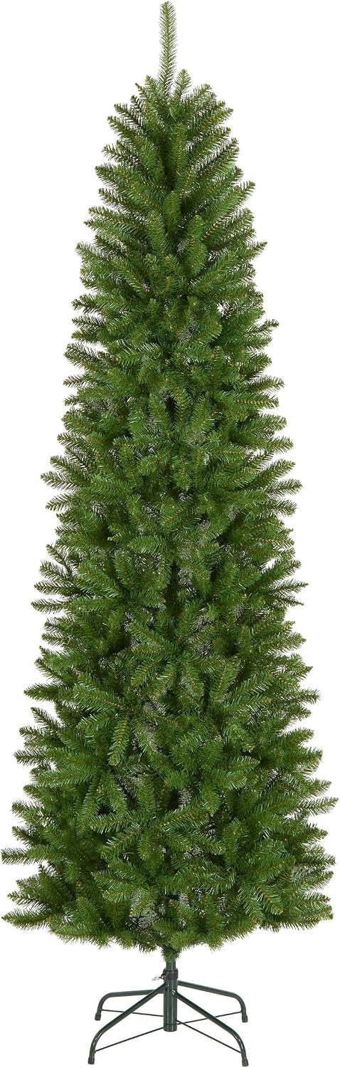 National Tree Company 7.5ft Unlit Kingswood Fir Slim Christmas Tree