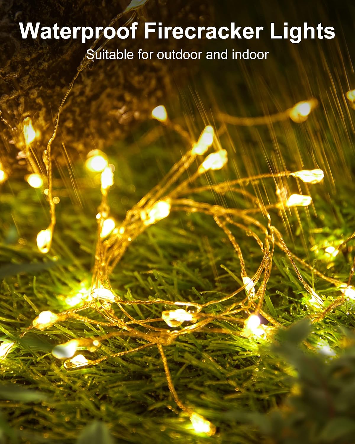 Minetom Fairy Lights Battery Operated, Twinkle String Lights 5ft 60LED