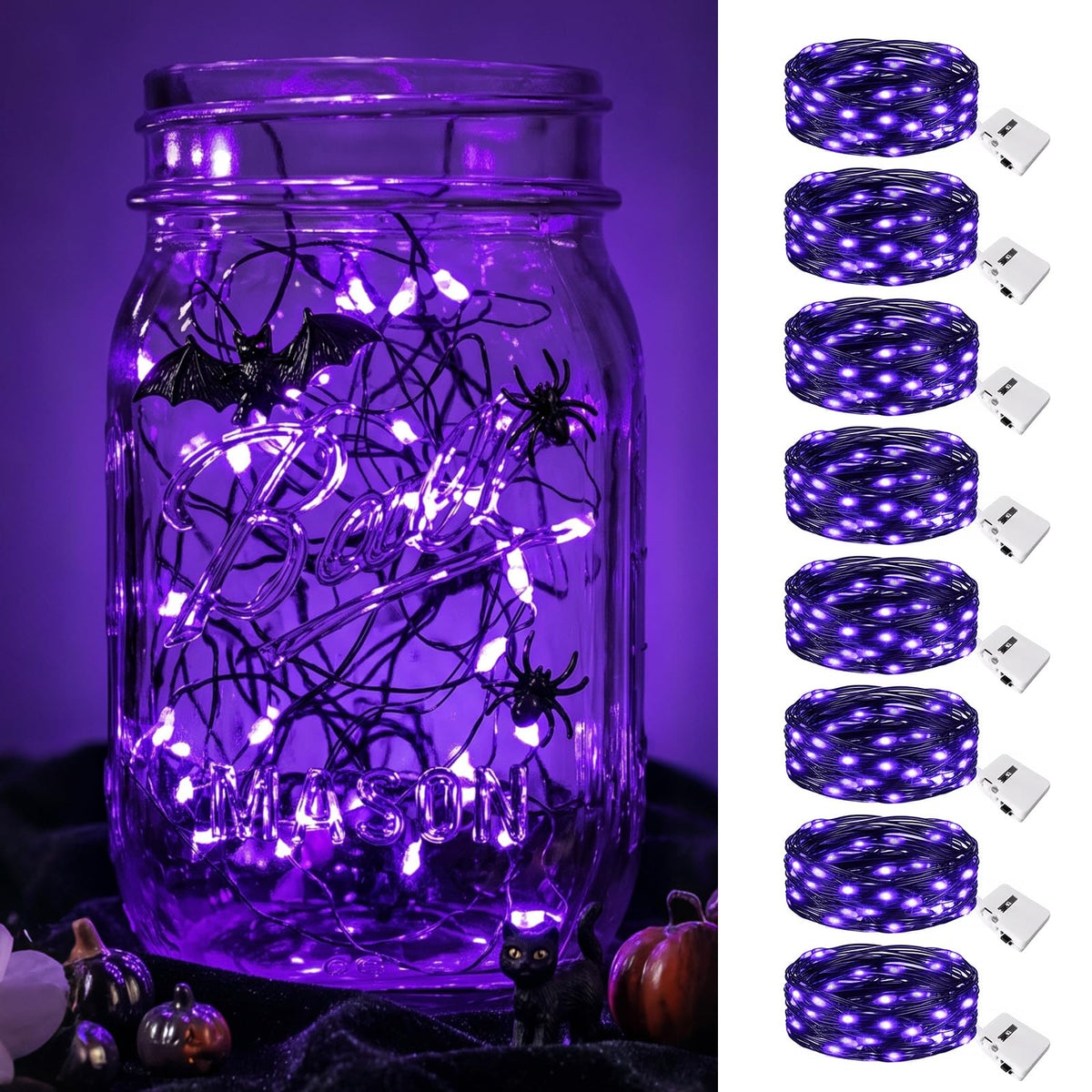 btfarm 30 Pack Fairy Lights Battery Operated Twinkle Lights with 3 Modes