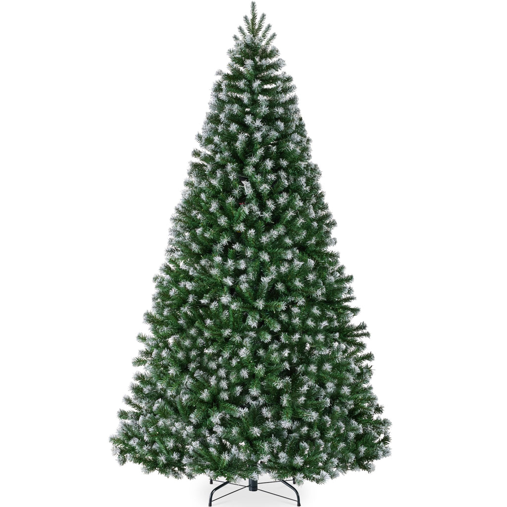 Best Choice Products Artificial Christmas Tree, 7.5ft Premium Unlit Realistic Spruce Holiday Décor w/Dense Branches, Easy Assembly, Metal Base