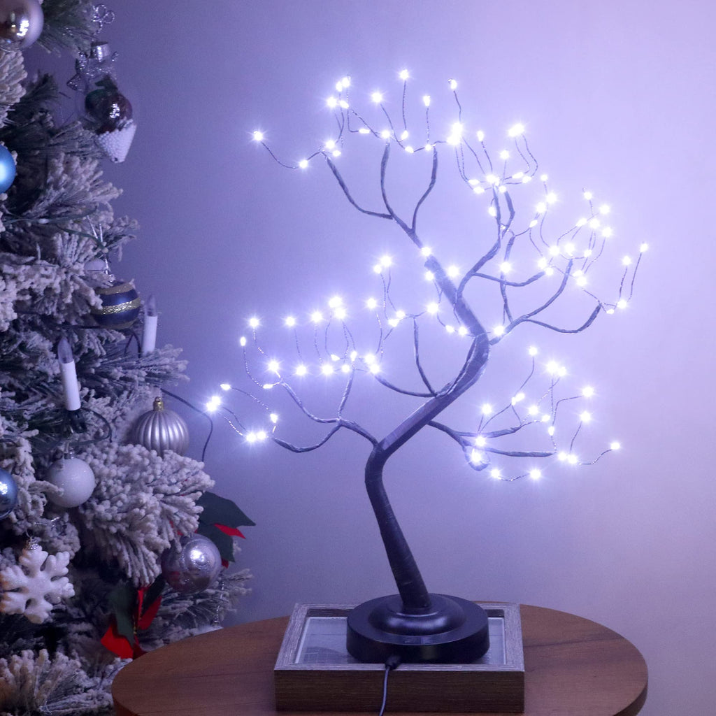 FUCHSUN 108 LED Tabletop Tree Lights, Lighted Artificial Twinkle Tree Lamp