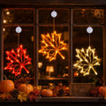 LOLStar Fall Decor Window Lights 2026, Thanksgiving Decorations LED Lights