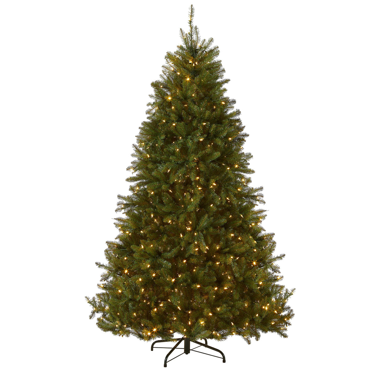 National Tree Company 7.5ft Pre-Lit Dunhill Fir Artificial Christmas Tree