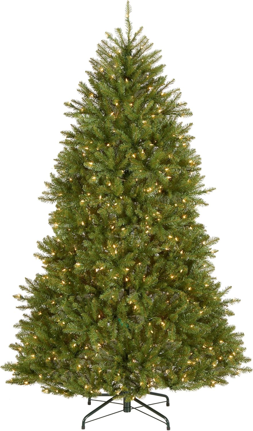 National Tree Company 7ft Pre-Lit Dunhill Fir Artificial Christmas Tree