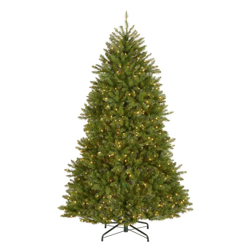 National Tree Company 7ft Pre-Lit Dunhill Fir Artificial Christmas Tree