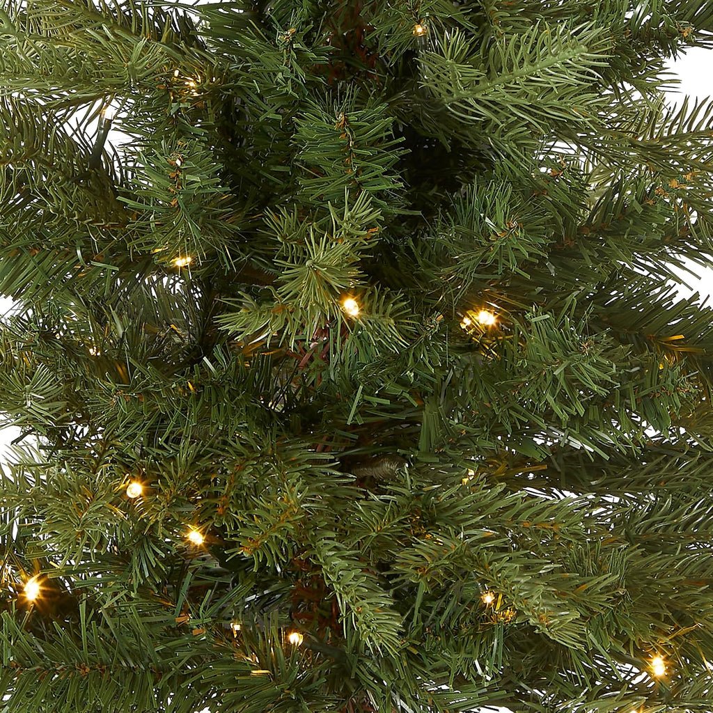 National Tree Company 3ft Pre-Lit Nordic Spruce Mini Christmas Tree